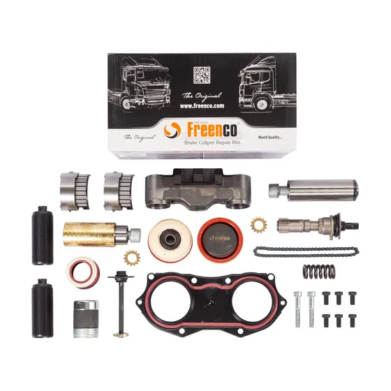 Freenco brake caliper repair kit — complete component set with caliper body